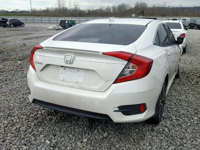 19XFC1F74HE026390 - 2017 HONDA CIVIC EXL WHITE photo 4