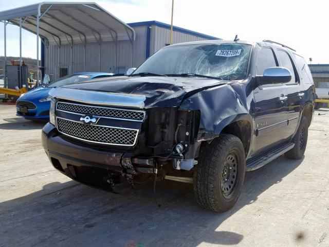 1GNFK13028J160321 - 2008 CHEVROLET TAHOE K150 BLACK photo 2