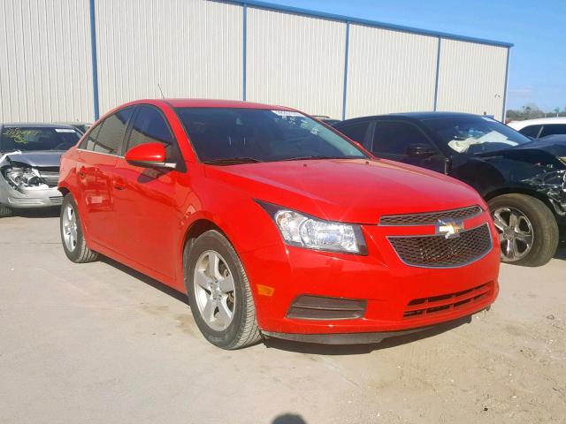 1G1PC5SB0E7479304 - 2014 CHEVROLET CRUZE LT RED photo 1