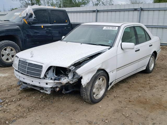 WDBHA29G1XA712192 - 1999 MERCEDES-BENZ C 280 WHITE photo 2