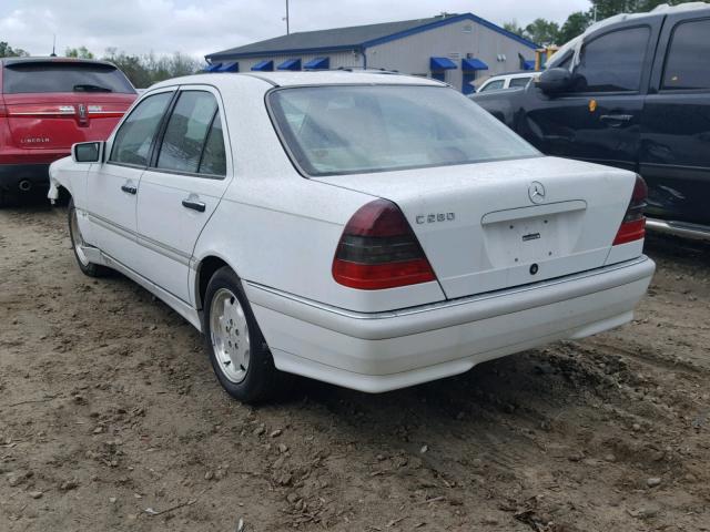 WDBHA29G1XA712192 - 1999 MERCEDES-BENZ C 280 WHITE photo 3