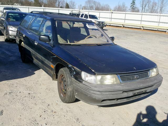 4S3BJ6326N7905444 - 1992 SUBARU LEGACY L A BLACK photo 1