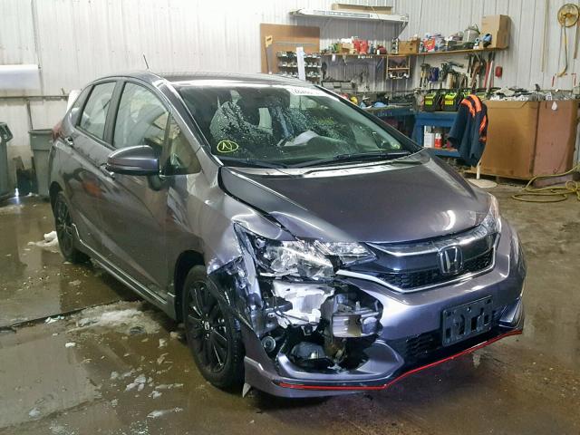 3HGGK5H7XJM707291 - 2018 HONDA FIT EX CHARCOAL photo 1