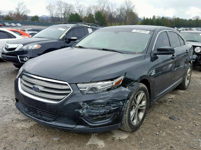 1FAHP2E89DG235587 - 2013 FORD TAURUS SEL BLACK photo 2