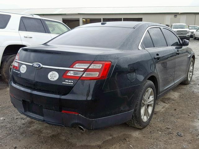 1FAHP2E89DG235587 - 2013 FORD TAURUS SEL BLACK photo 4