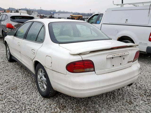 1G3WS52HX2F174355 - 2002 OLDSMOBILE INTRIGUE G WHITE photo 3