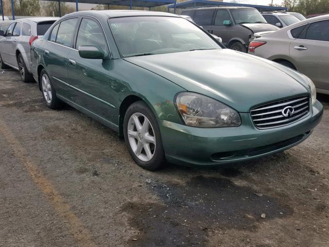 JNKBF01A74M500801 - 2004 INFINITI Q45 GREEN photo 1