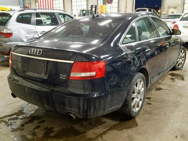 WAUDG74F15N068044 - 2005 AUDI A6 3.2 QUA BLACK photo 4