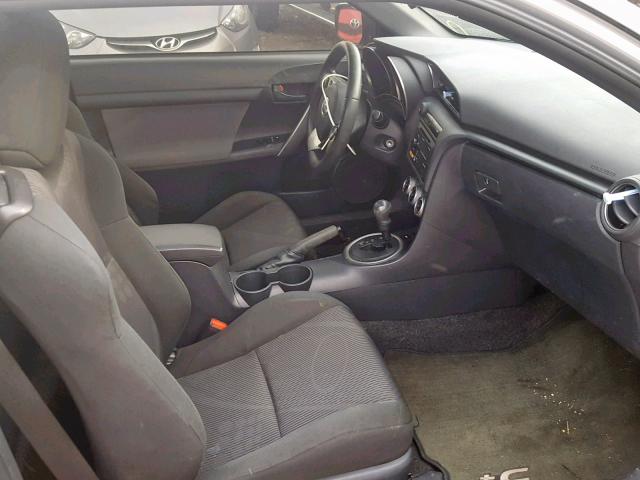 JTKJF5C7XC3038811 - 2012 TOYOTA SCION TC ვერცხლისფერი ფოტო 5