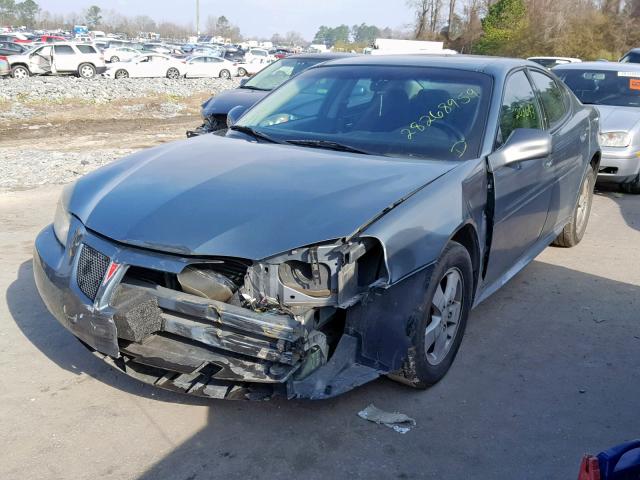 2G2WP552961308458 - 2006 PONTIAC GRAND PRIX TEAL photo 2