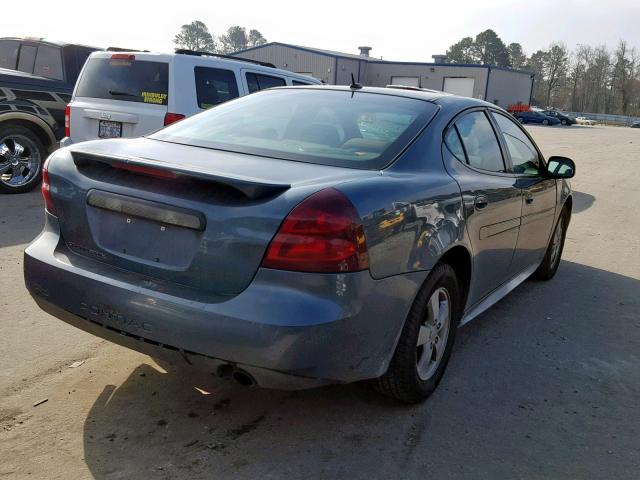 2G2WP552961308458 - 2006 PONTIAC GRAND PRIX TEAL photo 4