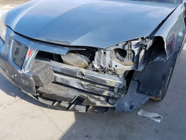 2G2WP552961308458 - 2006 PONTIAC GRAND PRIX TEAL photo 9