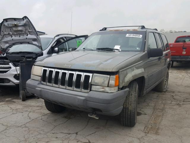 1J4GZ58S4TC358805 - 1996 JEEP GRAND CHER TAN photo 2