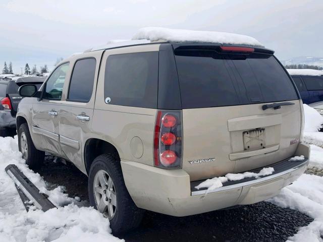 1GKFK63888J184638 - 2008 GMC YUKON DENA GOLD photo 3