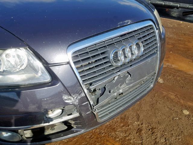 WAUDG74F06N067520 - 2006 AUDI A6 3.2 QUA BLACK photo 9