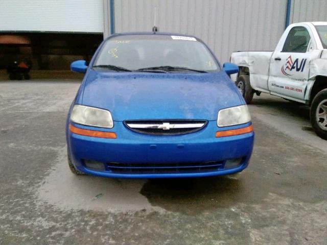 KL1TD66677B730803 - 2007 CHEVROLET AVEO BASE 蓝色 照片 10