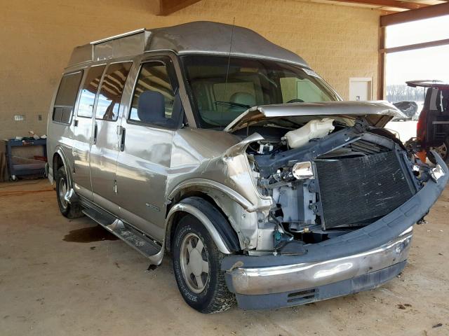 1GBFG15R421136748 - 2002 CHEVROLET EXPRESS G1 GOLD photo 1