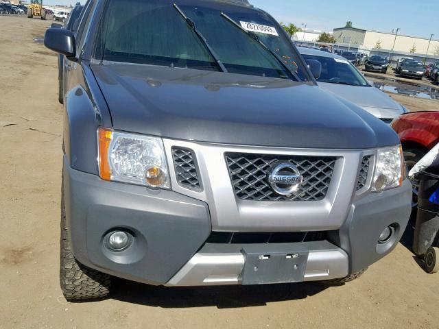 5N1AN0NWXEN815721 - 2014 NISSAN XTERRA X CHARCOAL photo 9