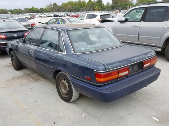 4T1SV21E5MU328735 - 1991 TOYOTA CAMRY DLX 蓝色 照片 3
