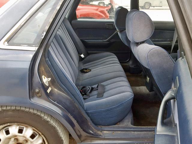 4T1SV21E5MU328735 - 1991 TOYOTA CAMRY DLX 蓝色 照片 6