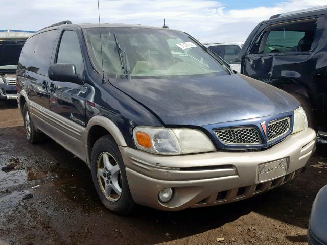 1GMDX03E23D135879 - 2003 PONTIAC MONTANA BLUE photo 1