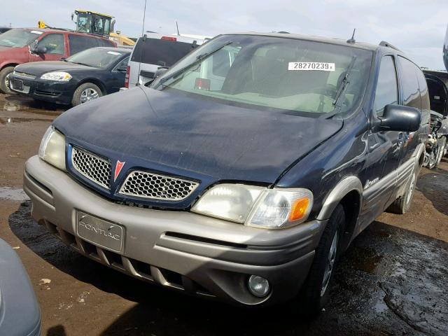 1GMDX03E23D135879 - 2003 PONTIAC MONTANA BLUE photo 2