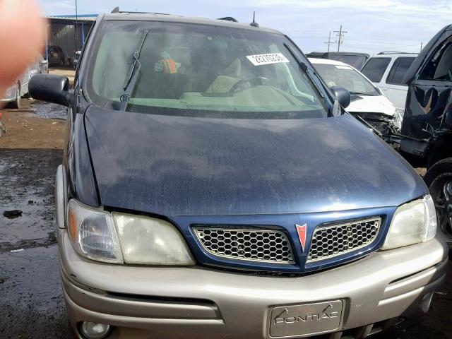 1GMDX03E23D135879 - 2003 PONTIAC MONTANA BLUE photo 9