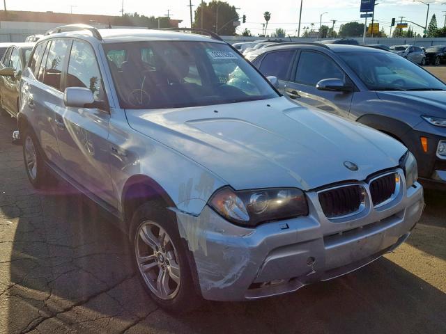 WBXPA93476WG86547 - 2006 BMW X3 3.0I SILVER photo 1