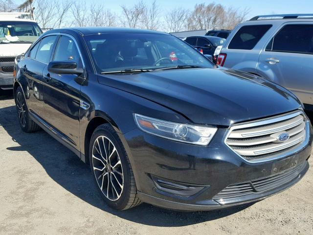 1FAHP2E89JG105238 - 2018 FORD TAURUS SEL BLACK photo 1