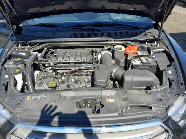 1FAHP2E89JG105238 - 2018 FORD TAURUS SEL BLACK photo 7