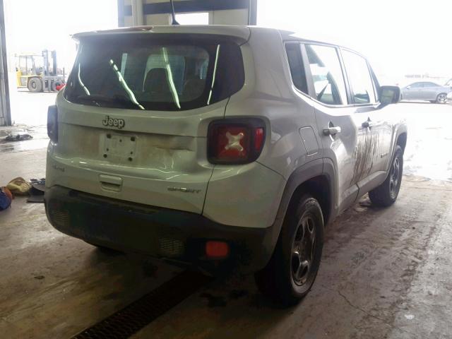 ZACCJBAB8JPH45385 - 2018 JEEP RENEGADE S ვერცხლისფერი ფოტო 4
