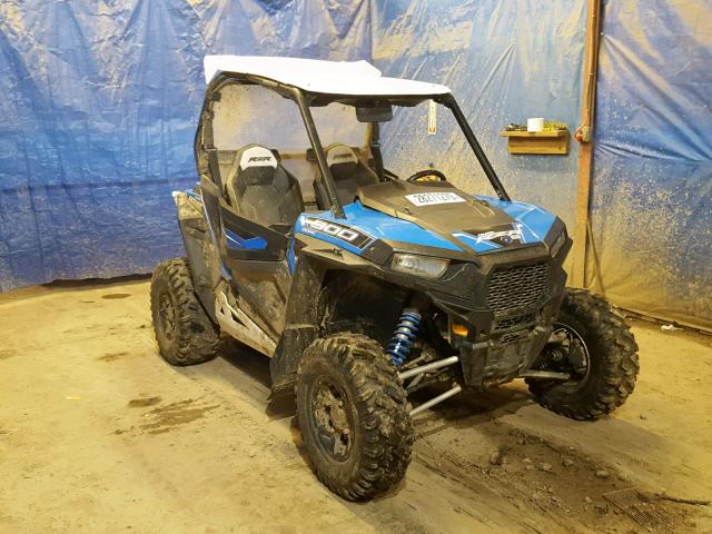 3NSVBE875FF431330 - 2015 POLARIS RZR S 900 BLUE photo 1