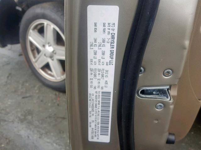 1J4NT1FA4AD634855 - 2010 JEEP COMPASS SP Алтын фото 10