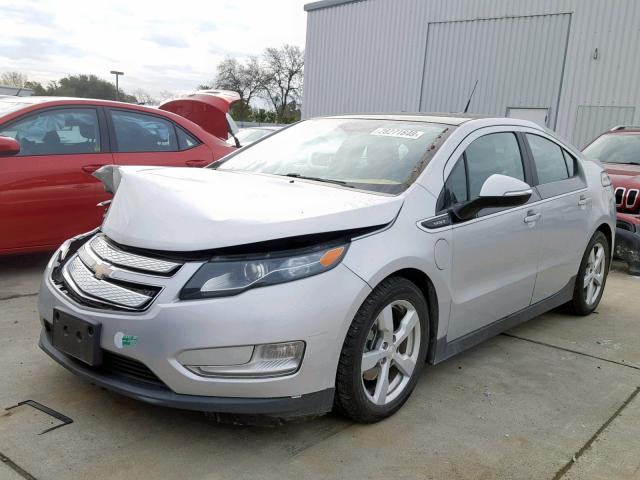 1G1RH6E42CU122136 - 2012 CHEVROLET VOLT SILVER photo 2