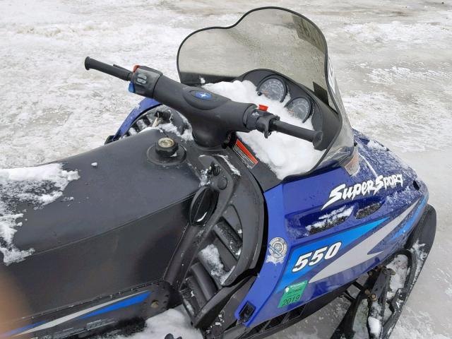 4XASB5BS34YC02060 - 2000 POLARIS 550 BLUE photo 5