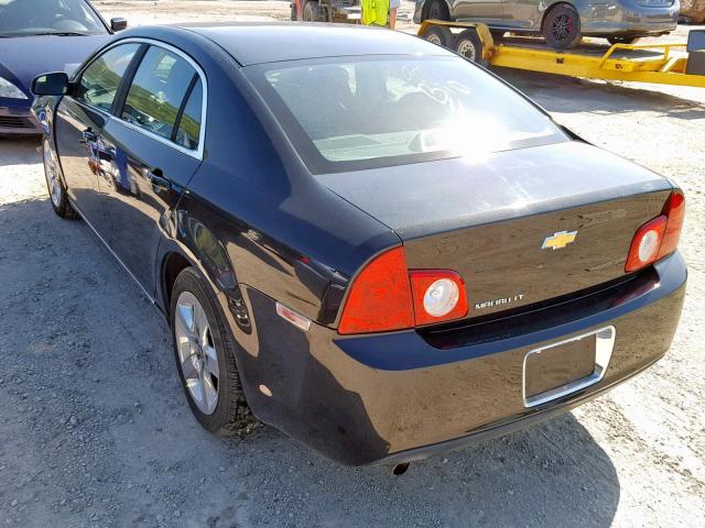 1G1ZC5EB0AF178262 - 2010 CHEVROLET MALIBU 1LT შავი ფოტო 3