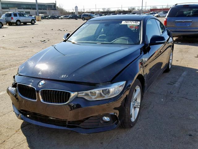 WBA3N9C50EF721723 - 2014 BMW 428 XI BLACK photo 2