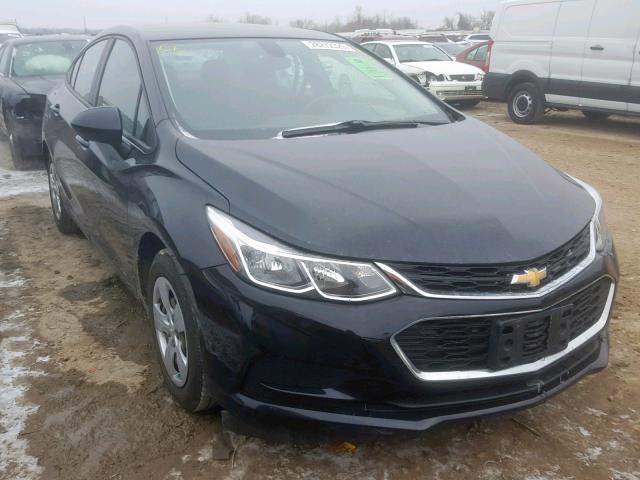 1G1BC5SM8H7197802 - 2017 CHEVROLET CRUZE LS BLACK photo 1