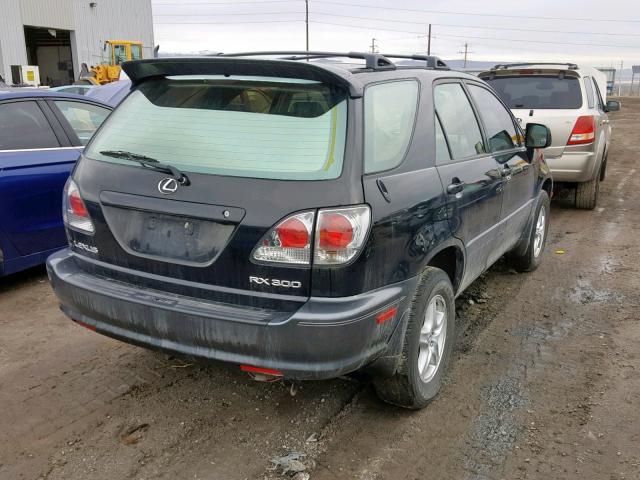 JTJHF10UX30312404 - 2003 LEXUS RX 300 BLACK photo 4