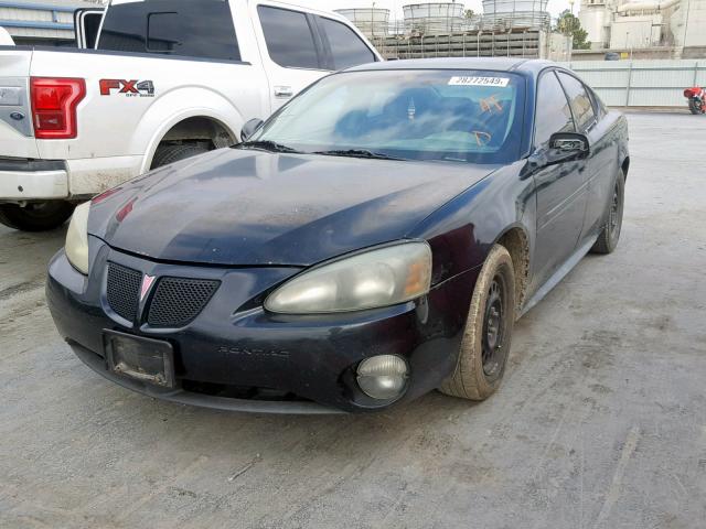 2G2WP522041257899 - 2004 PONTIAC GRAND PRIX BLACK photo 2