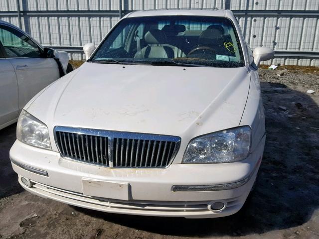 KMHFU45E54A320534 - 2004 HYUNDAI XG 350 WHITE photo 9