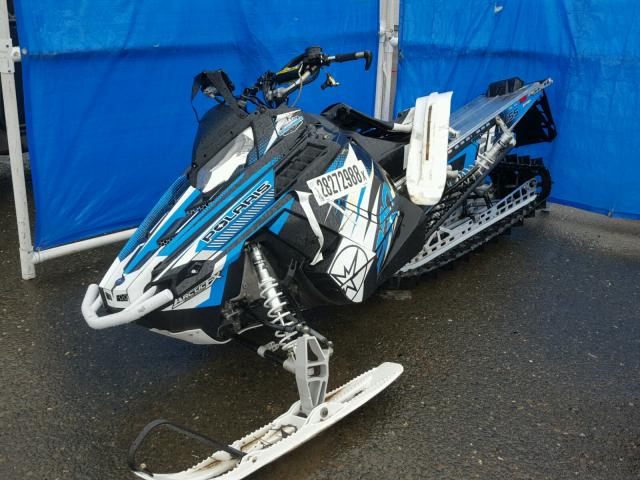 SN1CG8GS6DC764080 - 2013 POLARIS SNOWMOBILE BLACK photo 2