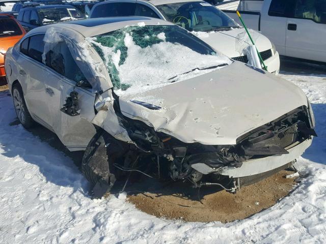 1G4GE5ED0BF382650 - 2011 BUICK LACROSSE C WHITE photo 9