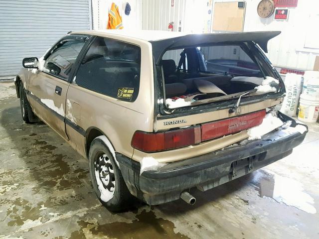 2HGED6451LH503881 - 1990 HONDA CIVIC DX GOLD photo 3