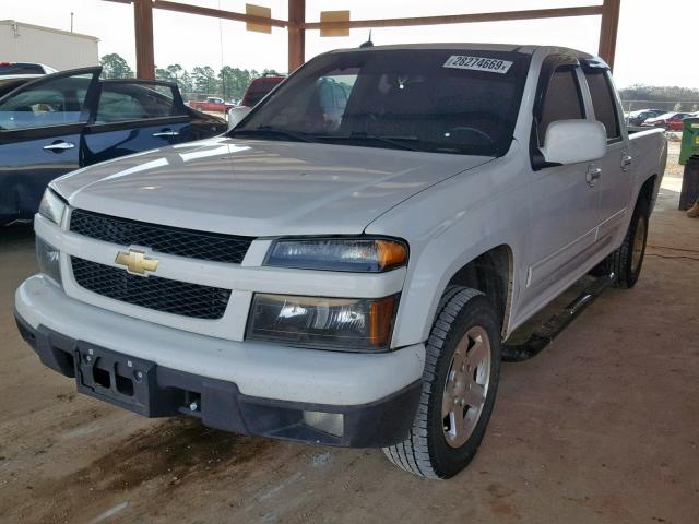 1GCDSCFE4C8169248 - 2012 CHEVROLET COLORADO L WHITE photo 2