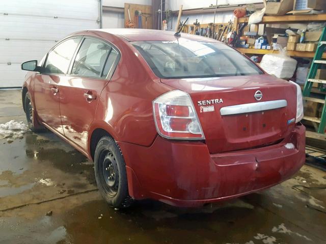 3N1AB6AP0AL633957 - 2010 NISSAN SENTRA 2.0 RED photo 3