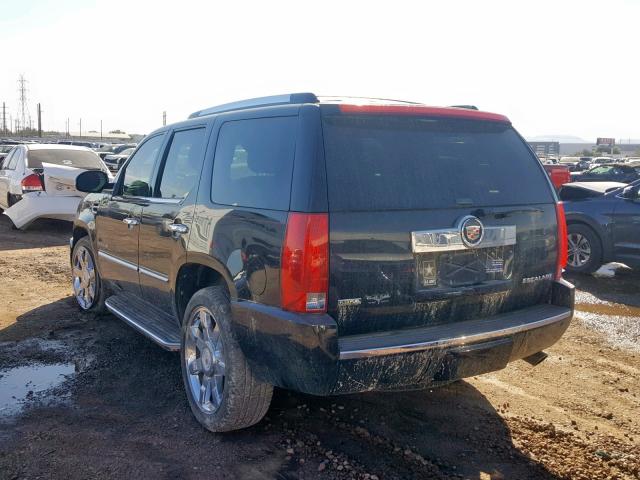 1GYFK23289R284235 - 2009 CADILLAC ESCALADE L BLACK photo 3