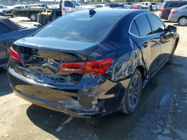 19UUB1F38HA003612 - 2017 ACURA TLX BLACK photo 4