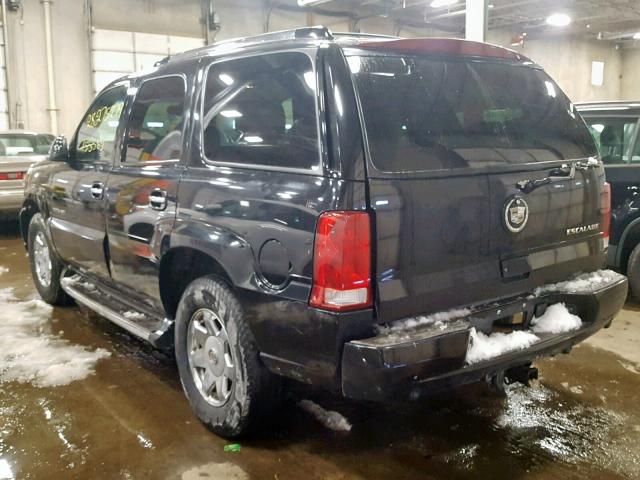 1GYEK63N83R281369 - 2003 CADILLAC ESCALADE L BLACK photo 3