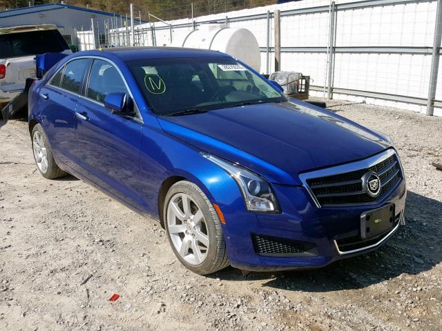 1G6AA5RA2E0109077 - 2014 CADILLAC ATS BLUE photo 1